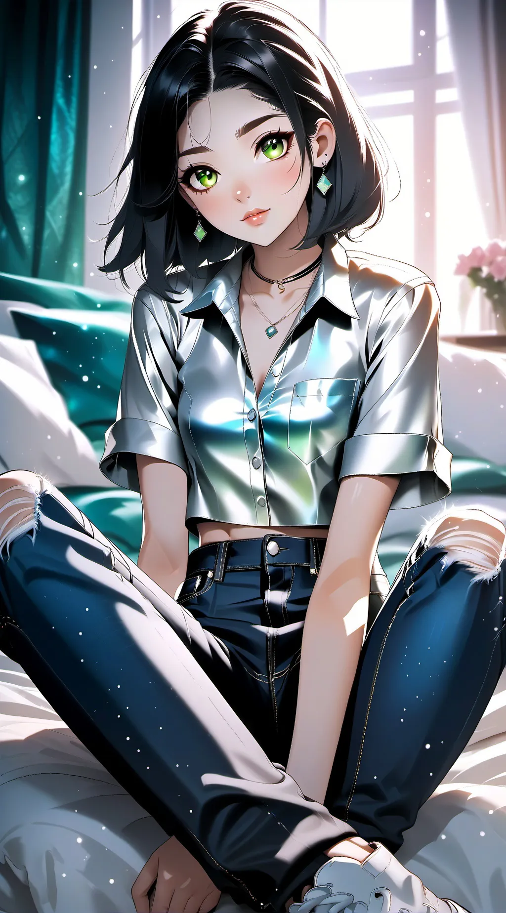 ai character: Maddie  background