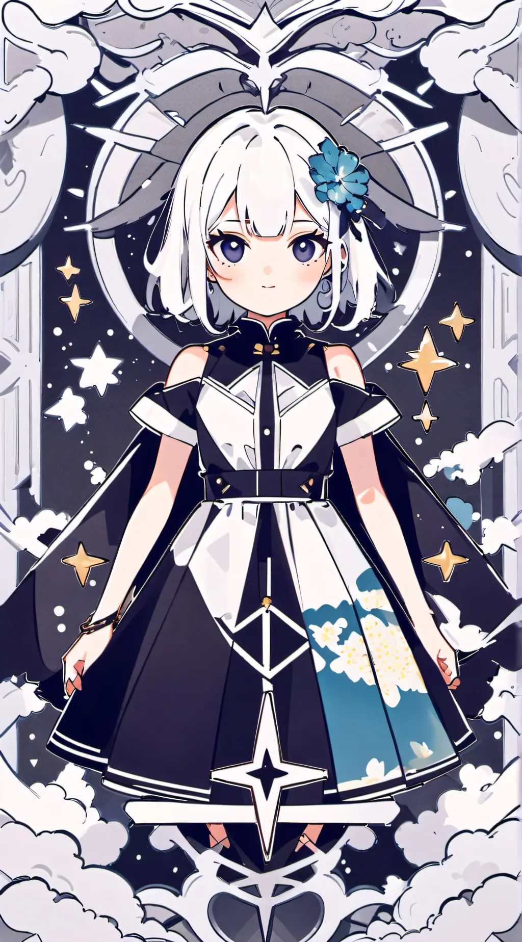 ai character: Mha background