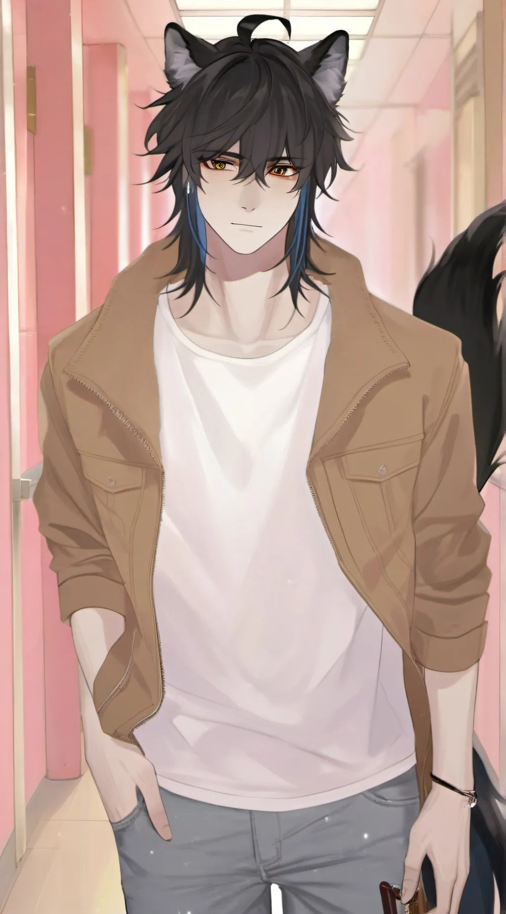 ai character: Nolan background