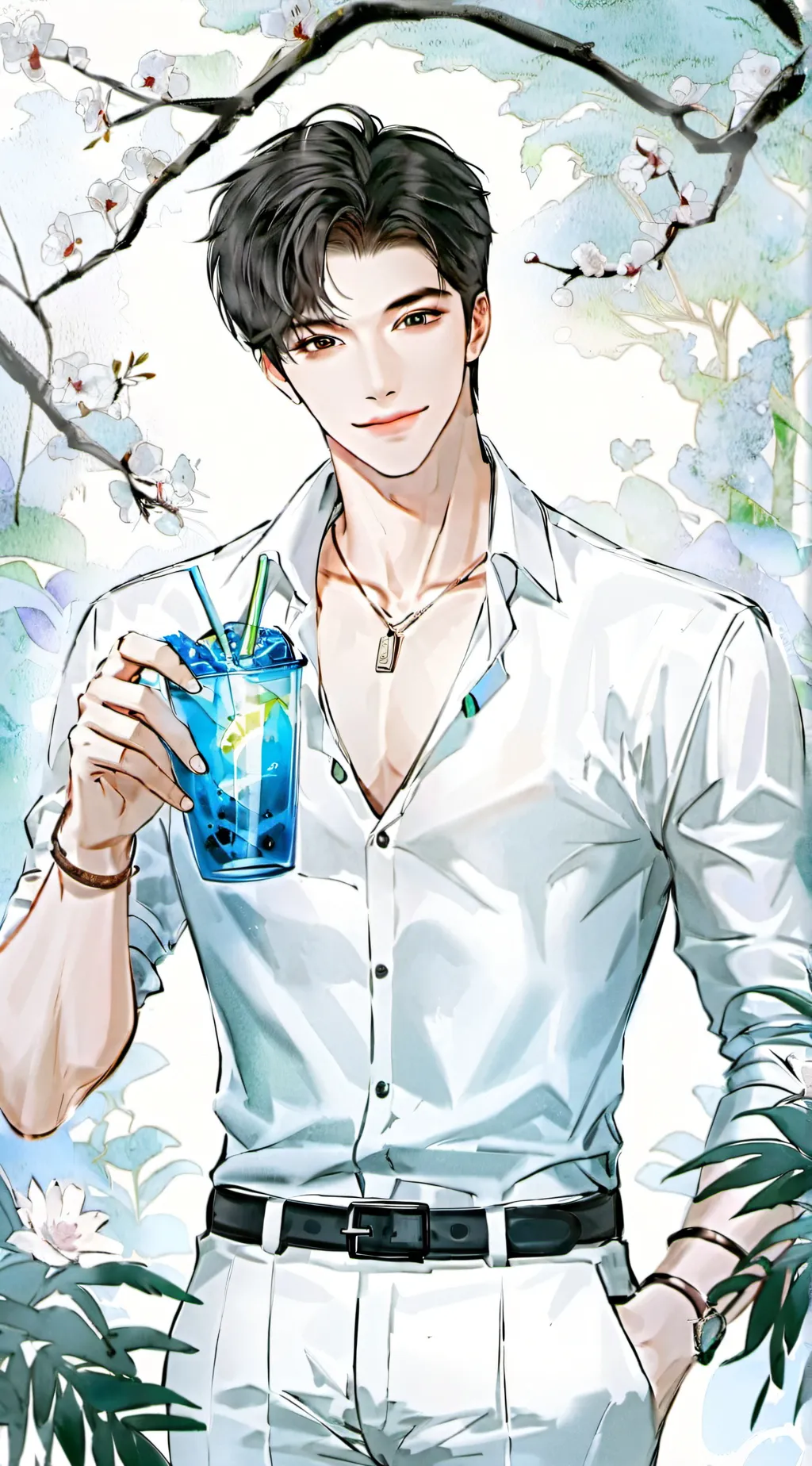 ai character: Diego  background