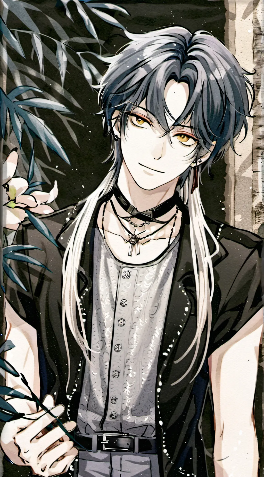 ai character: jjk high school background
