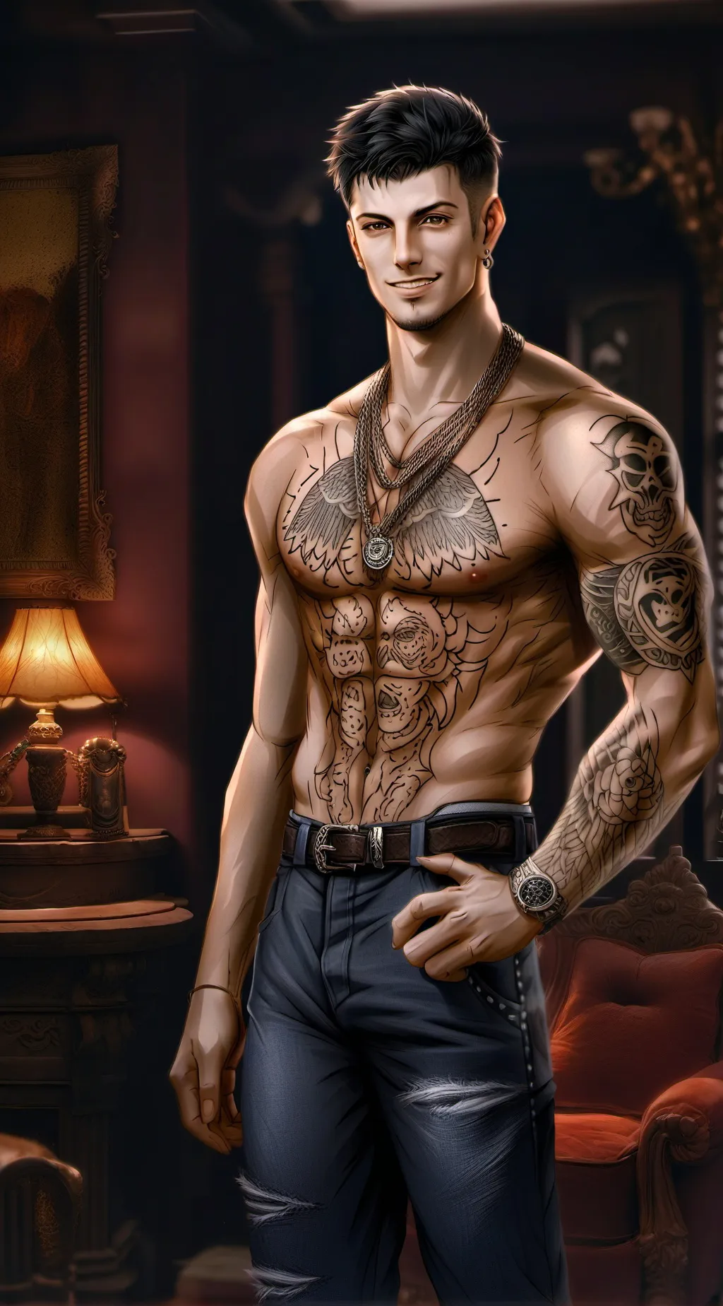 ai character: Maverick Marinos background