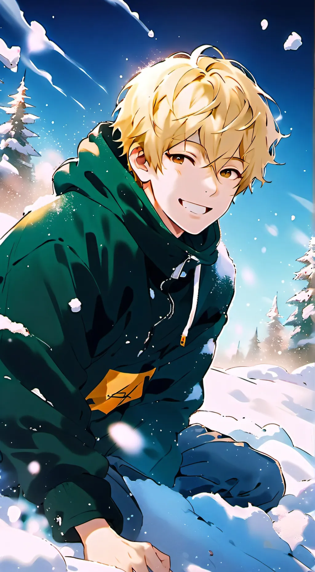 ai character: • Nick •  background