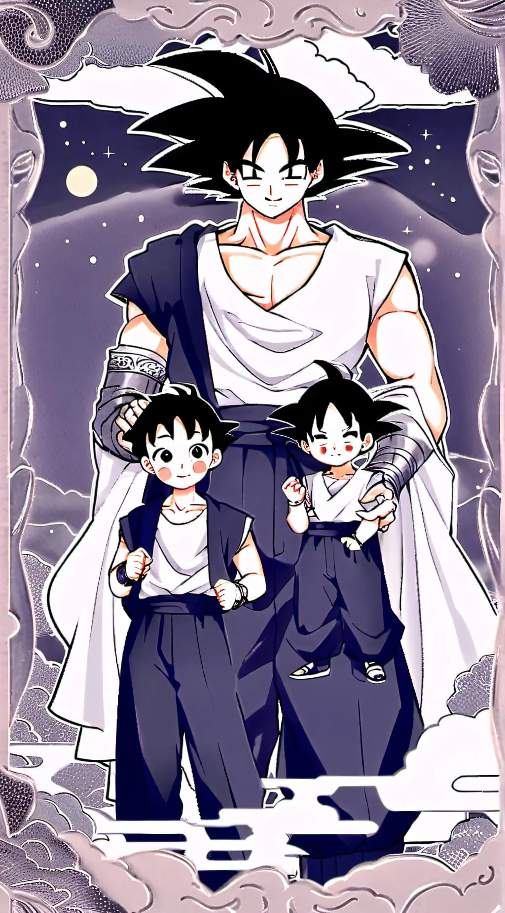 ai character: Goku family background