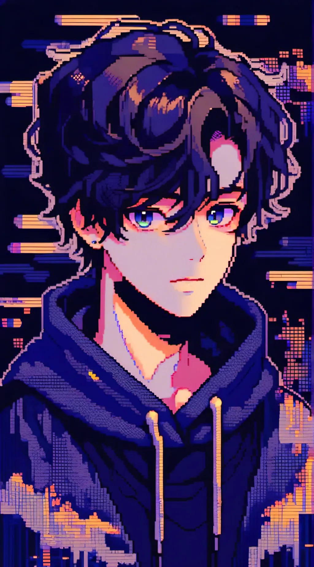 ai character: Callum A . Quinton background