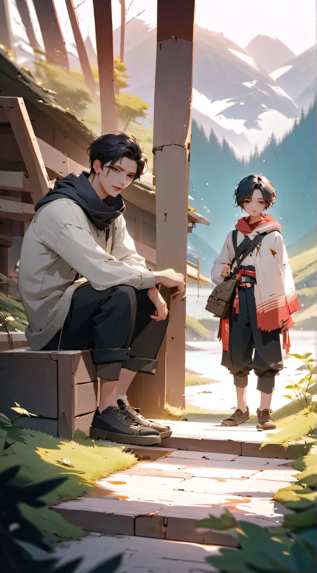 ai character: Liam background