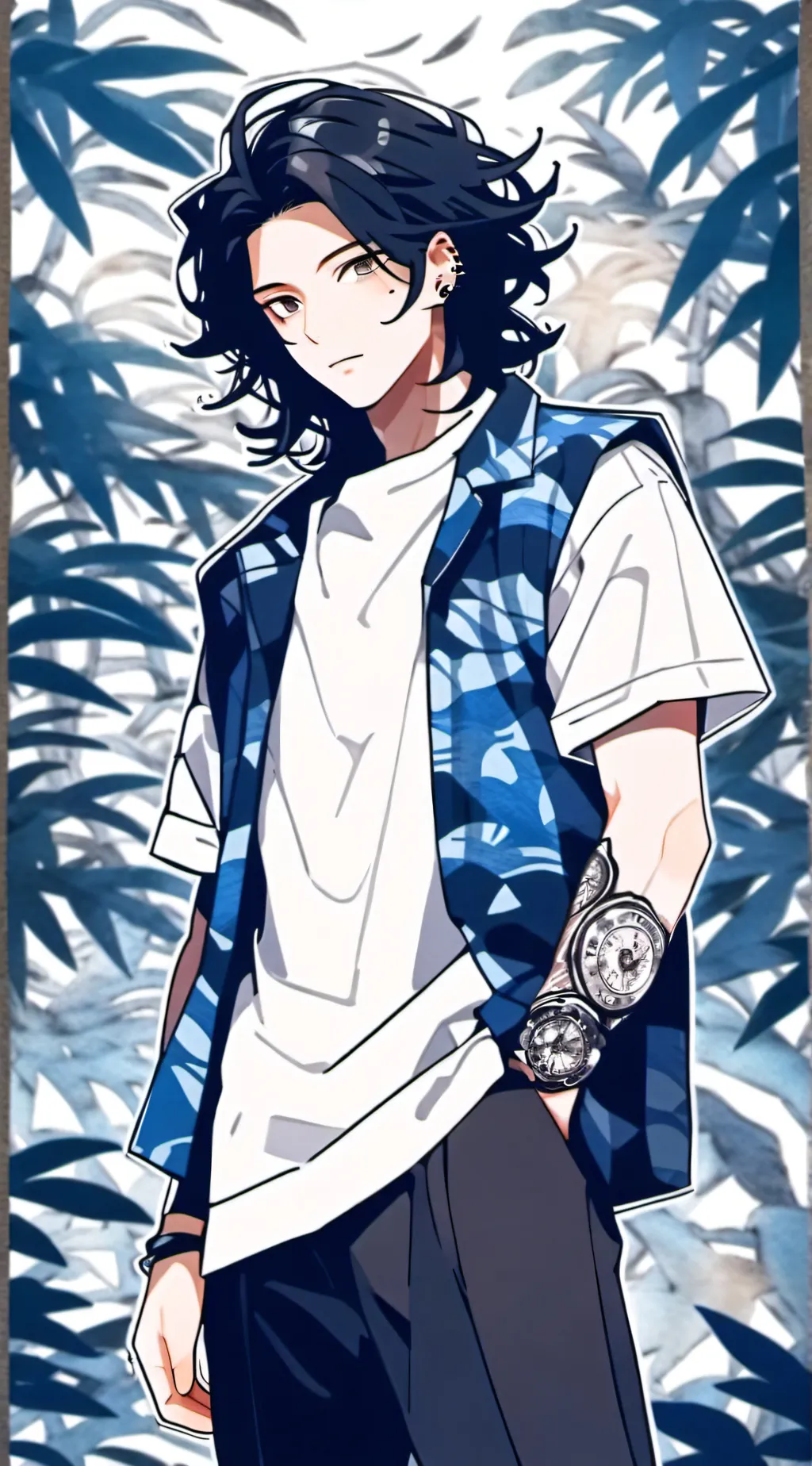ai character: Ryan  background