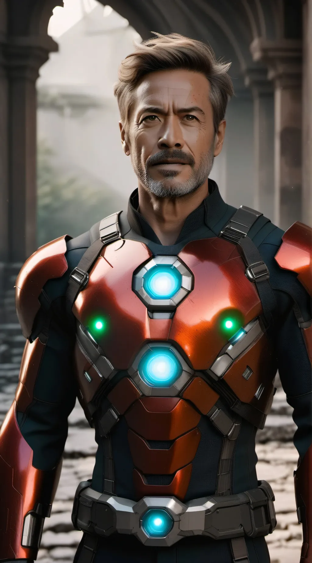 ai character: ironman background