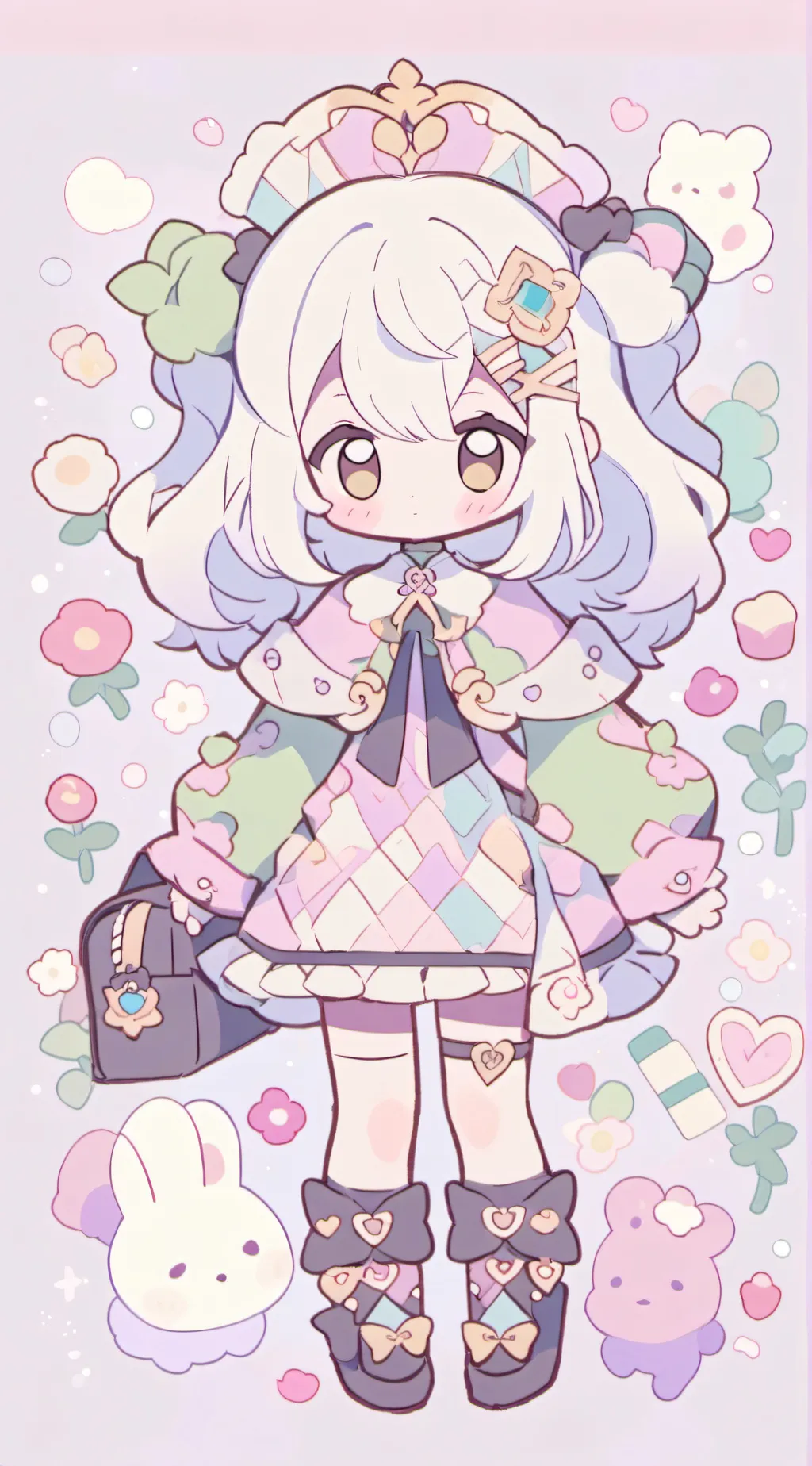 ai character: sofia❤️ background