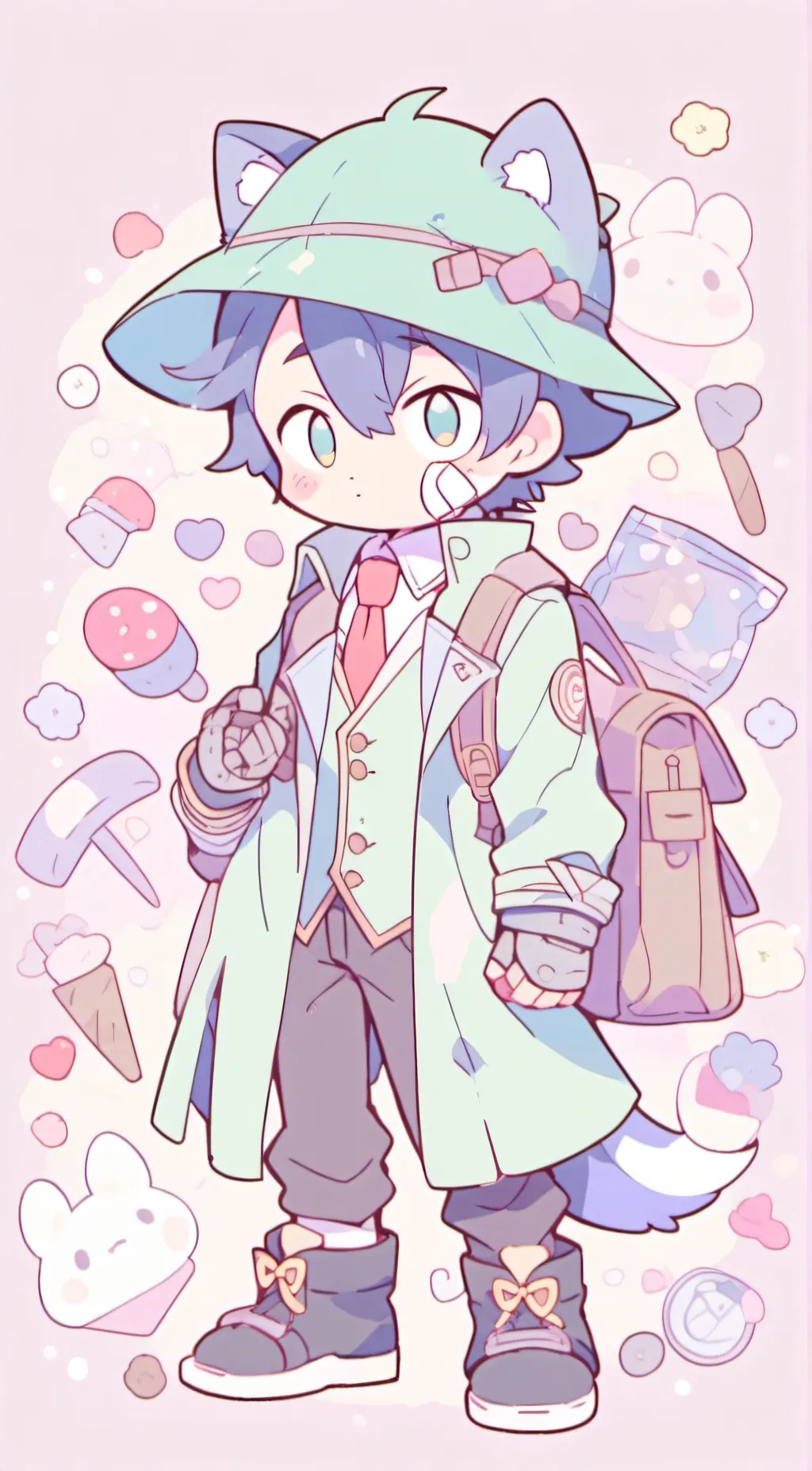 ai character: Inspector Edward background
