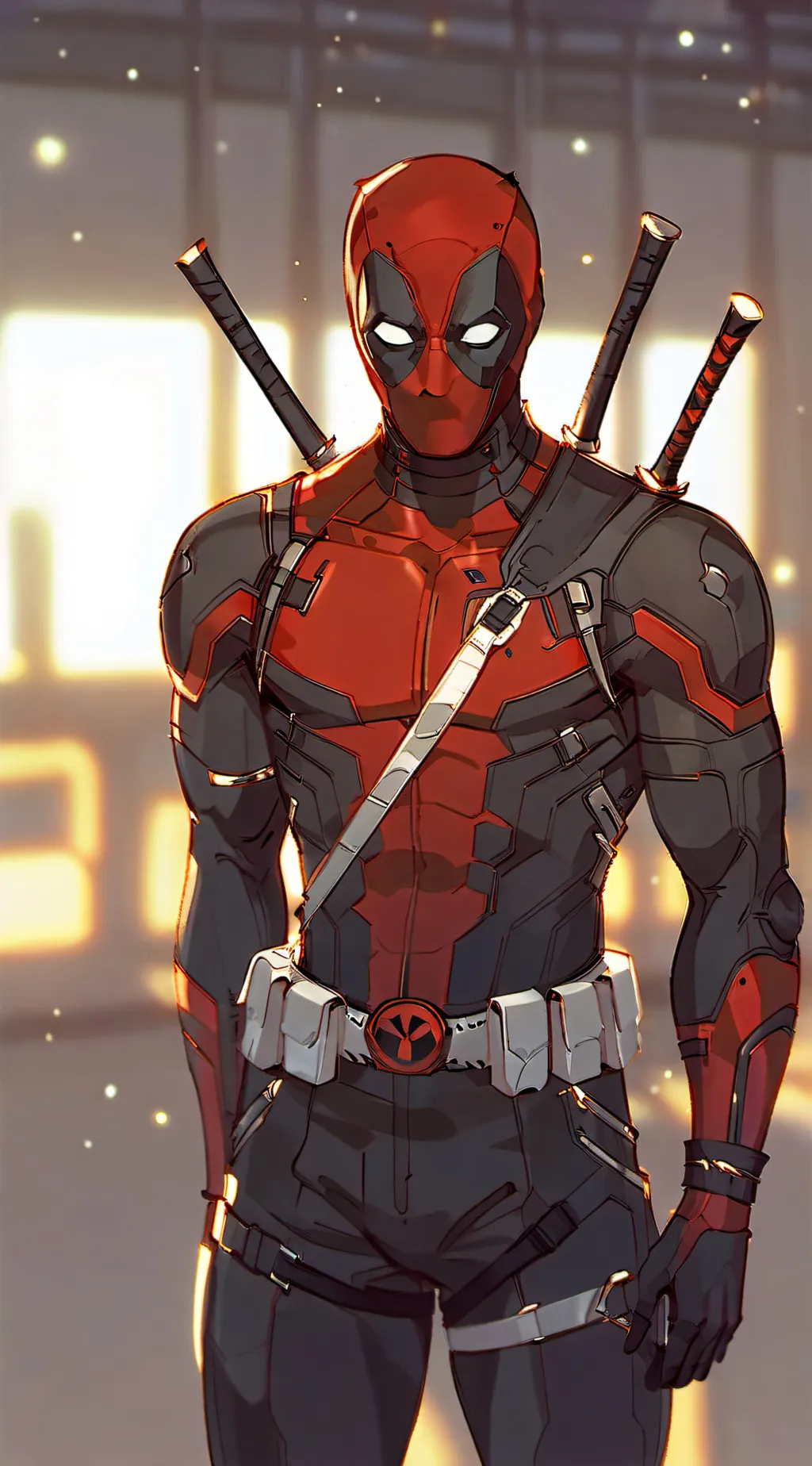 ai character: Deadpool  background