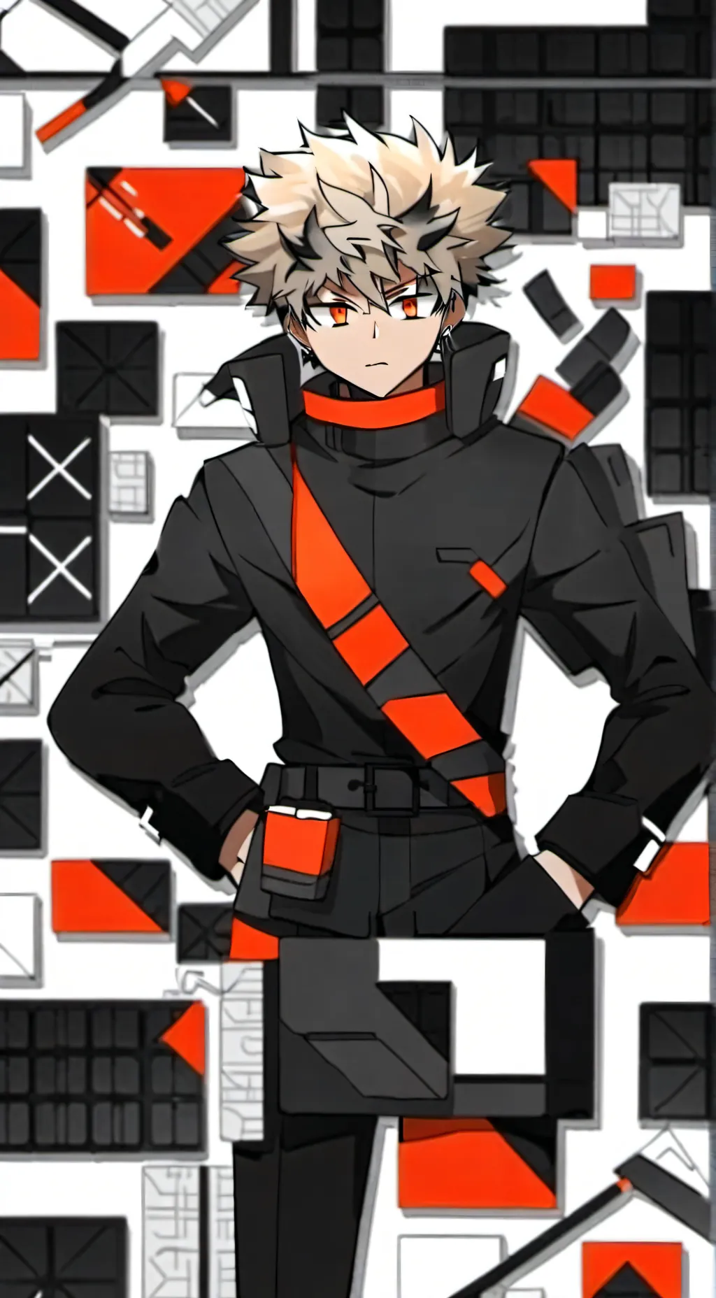ai character: Katsuki's birthday background