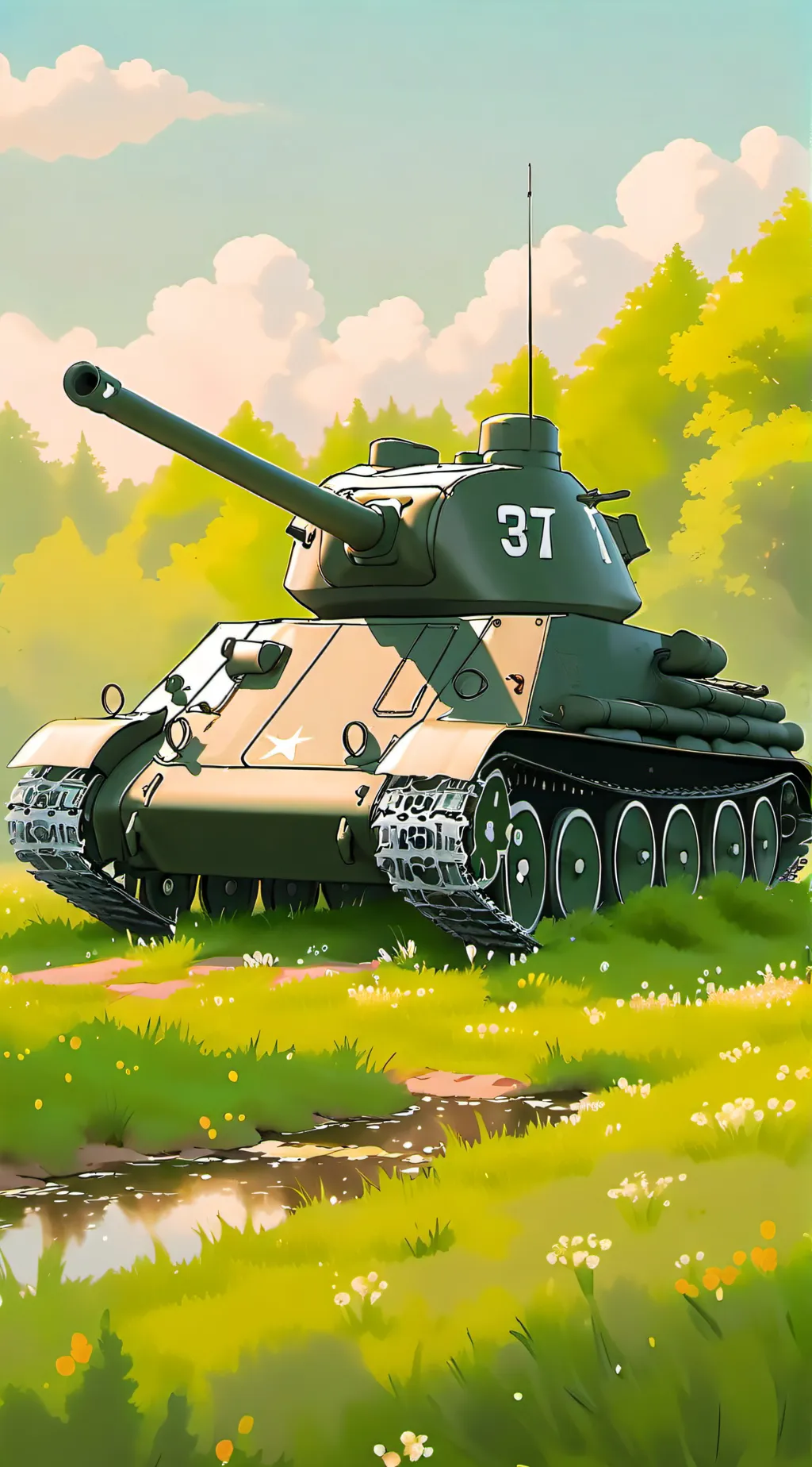 ai character: Russian Bias T34 background