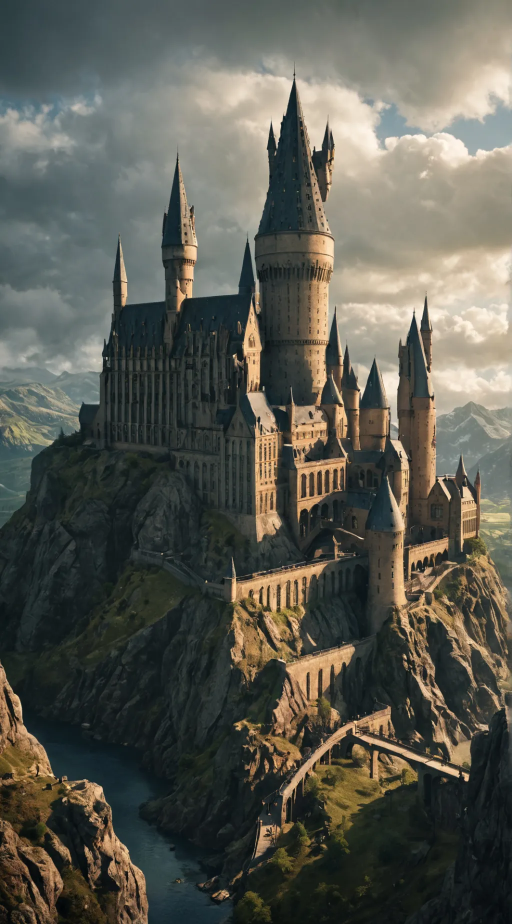 ai character: Hogwarts 100 background