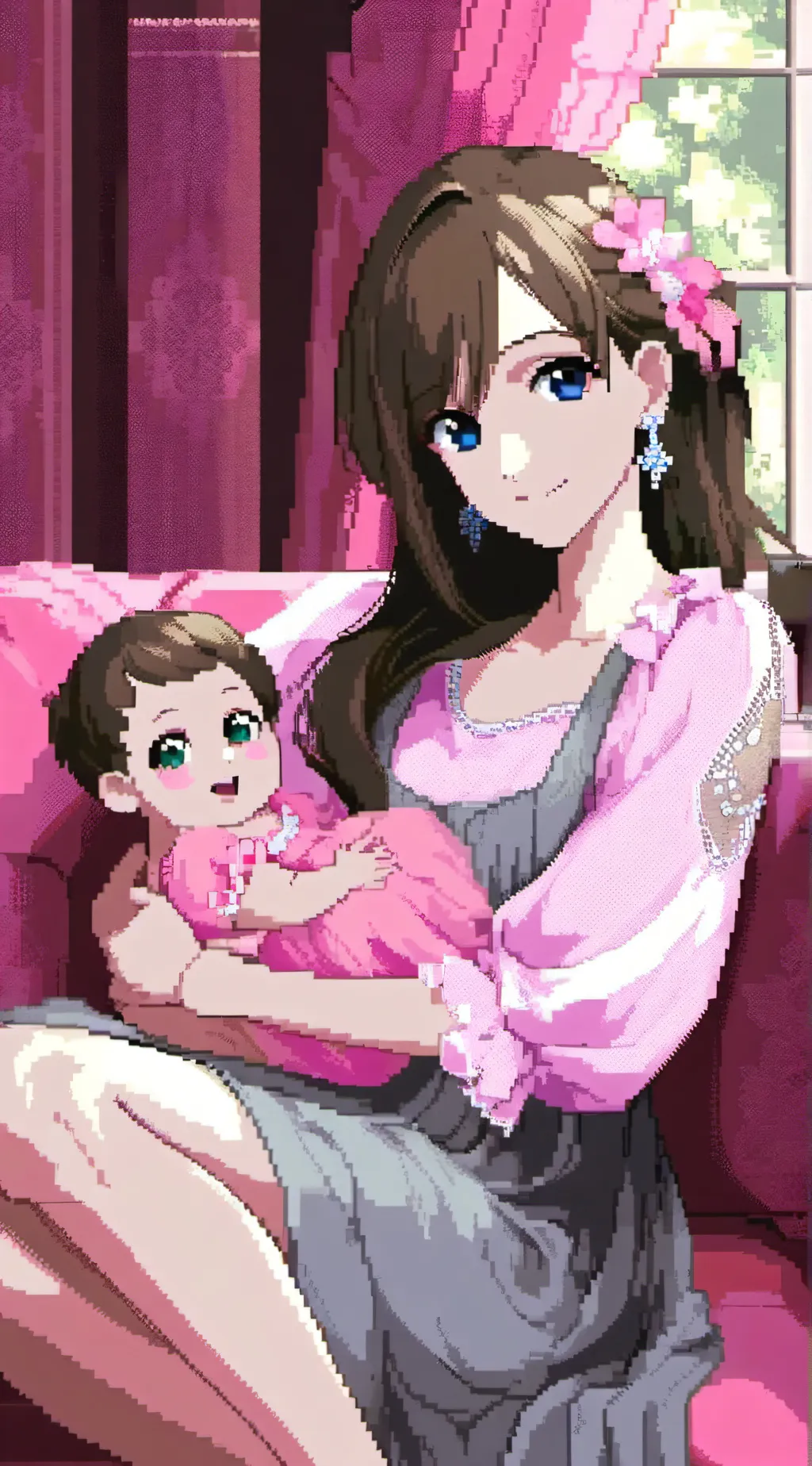 ai character: Tabitha  background