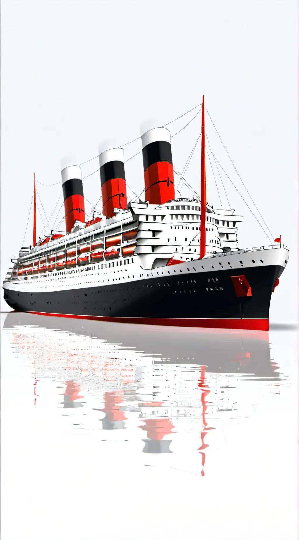 ai character: RMS Queen Mary background
