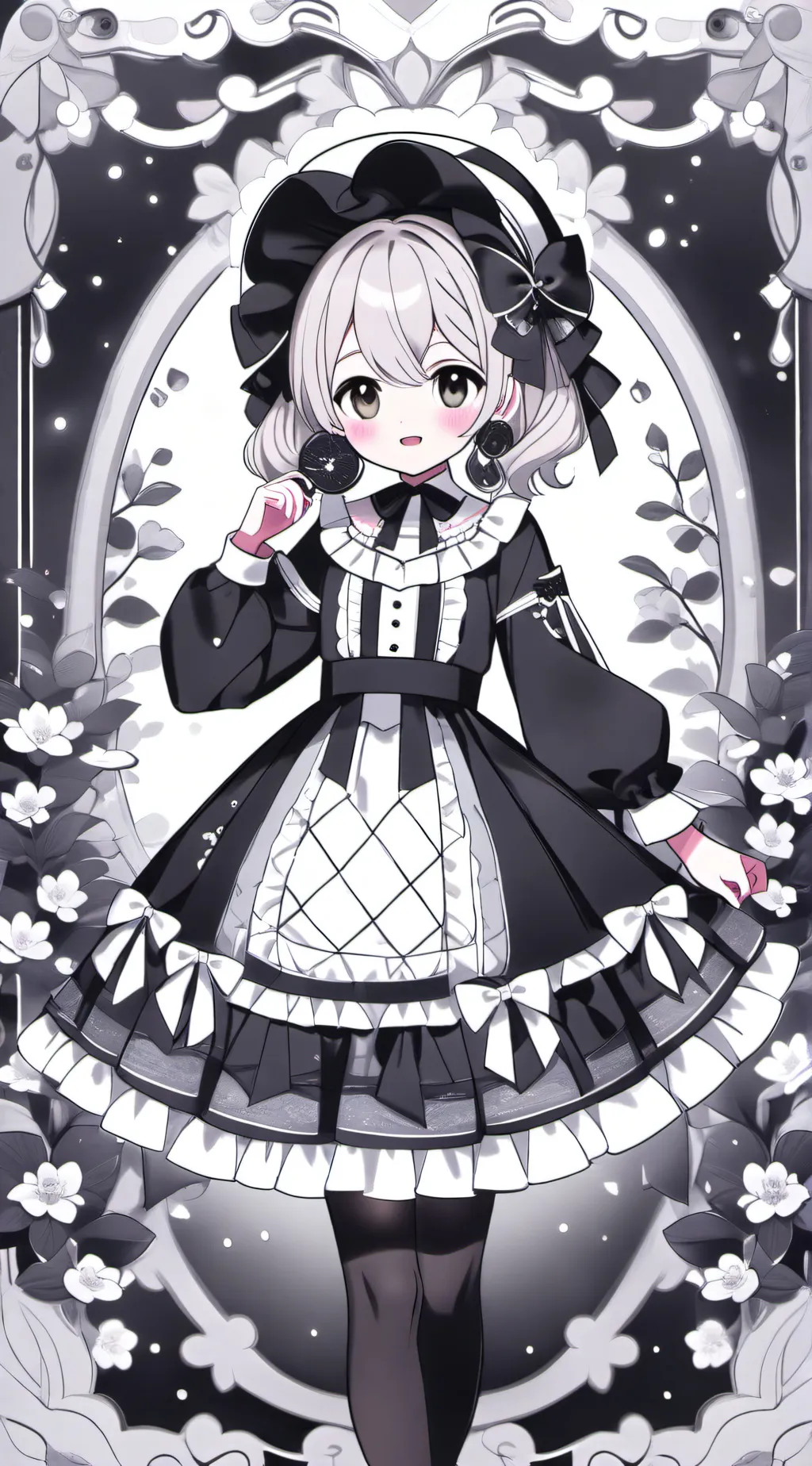 ai character: 🌸rosa🌸 background