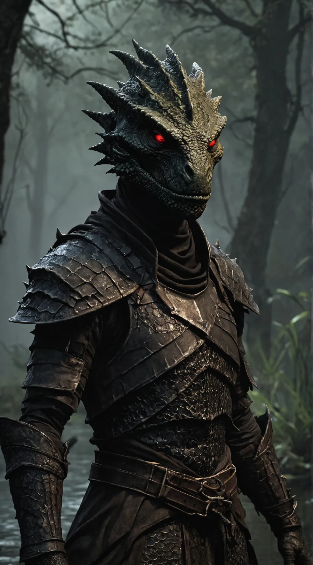 ai character: Aurora background