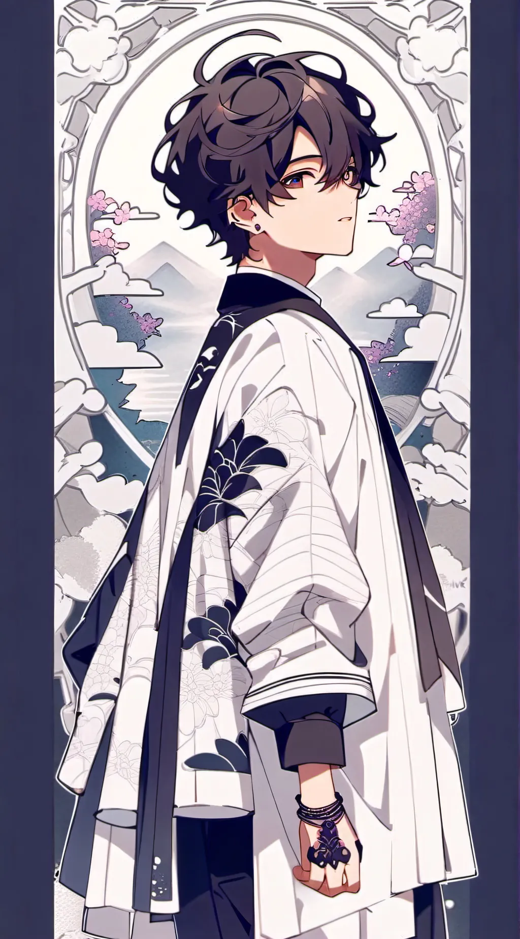 ai character: Aoi background