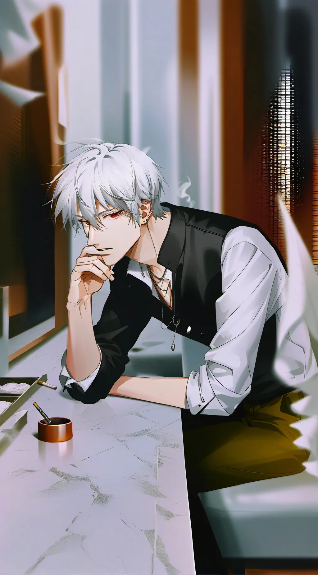 ai character: ethan background