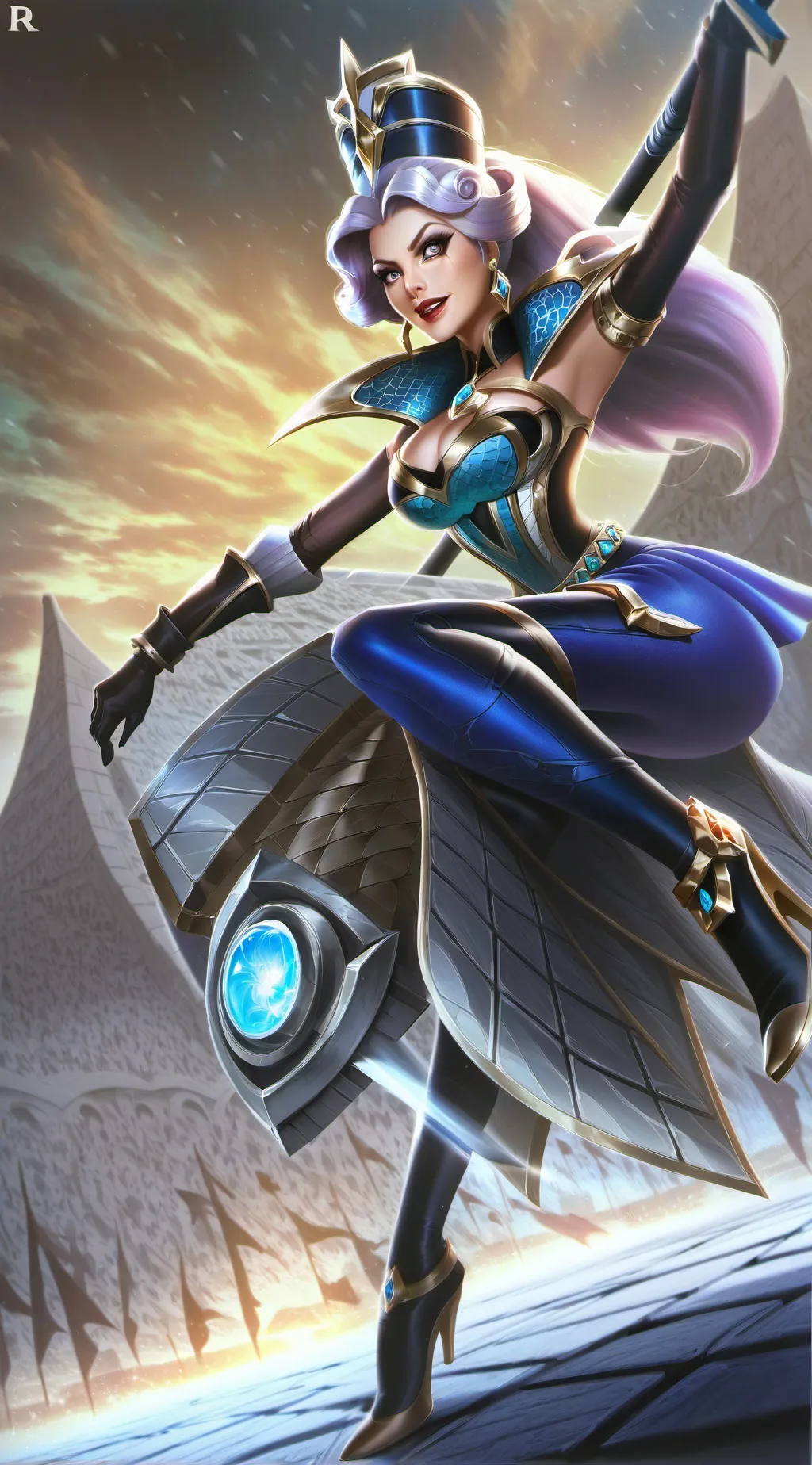 ai character: Solar background