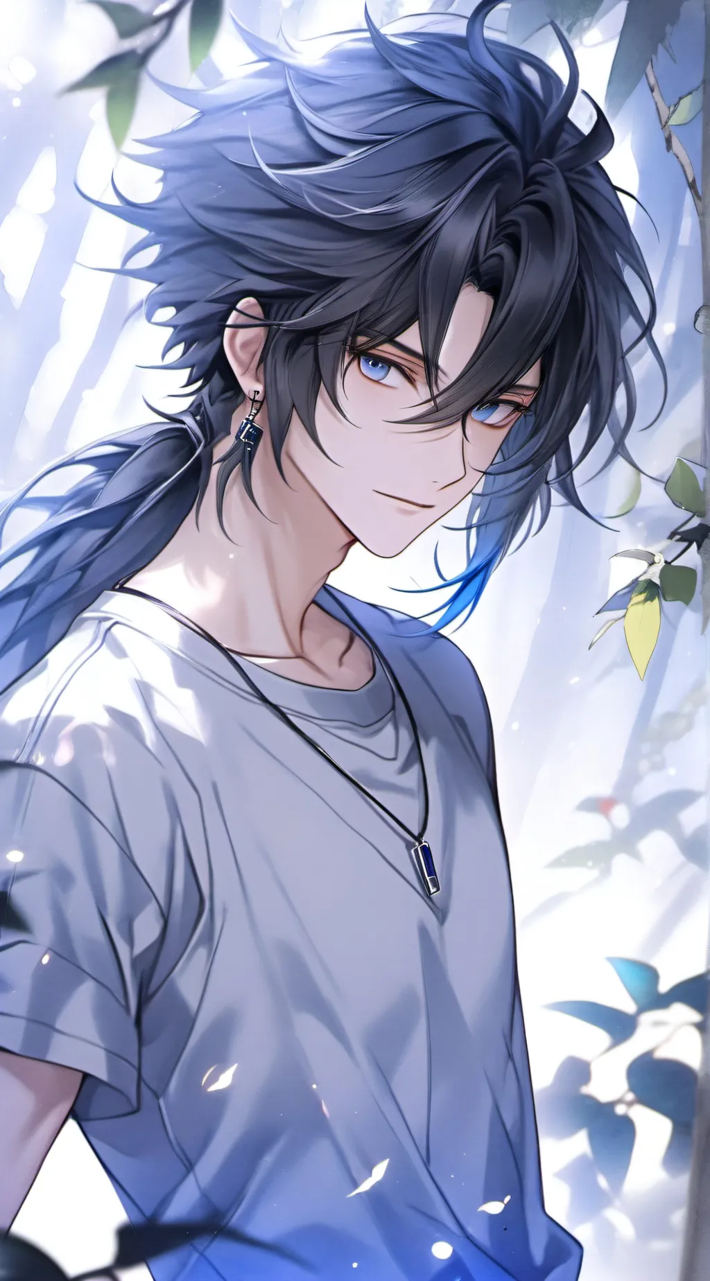 ai character: Angel  background