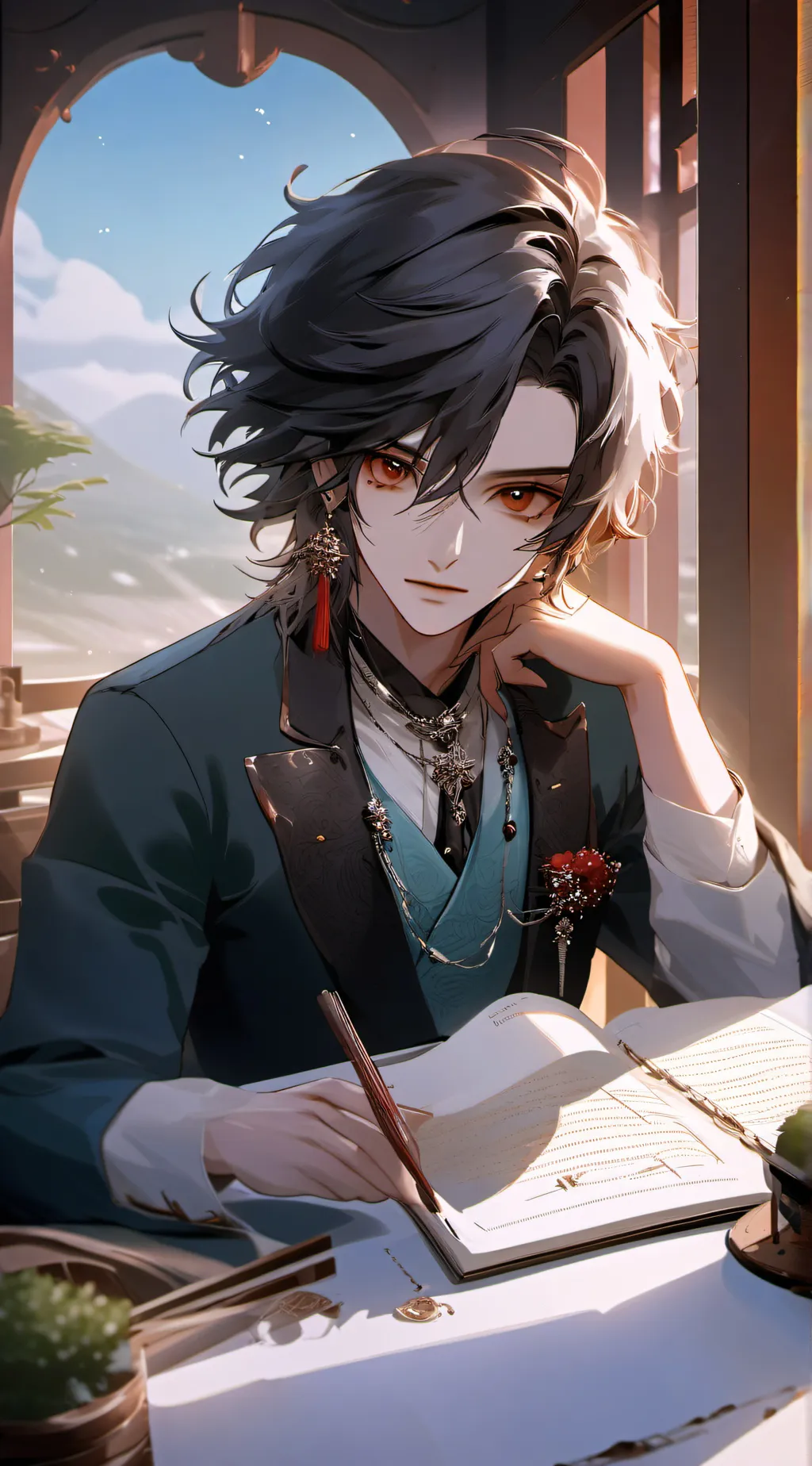 ai character: Aidan background