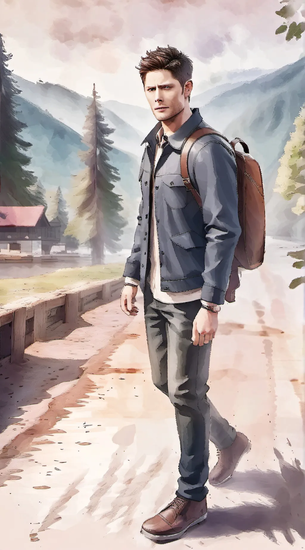 ai character: SUPERNATURAL background