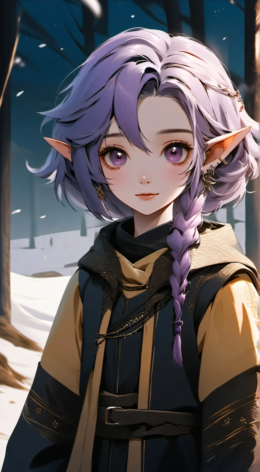 ai character: Vesper background
