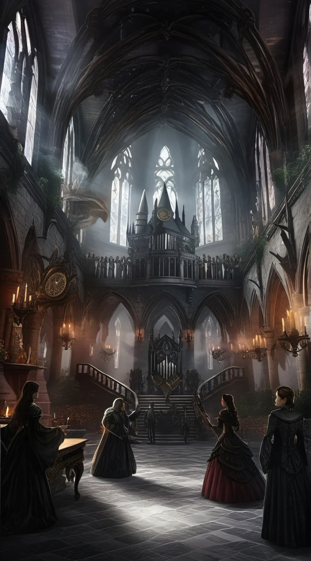 ai character: hogwarts princess background
