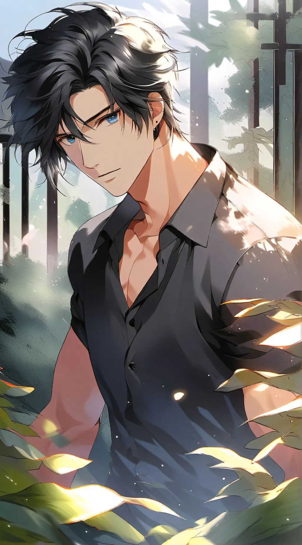 ai character: Leo background