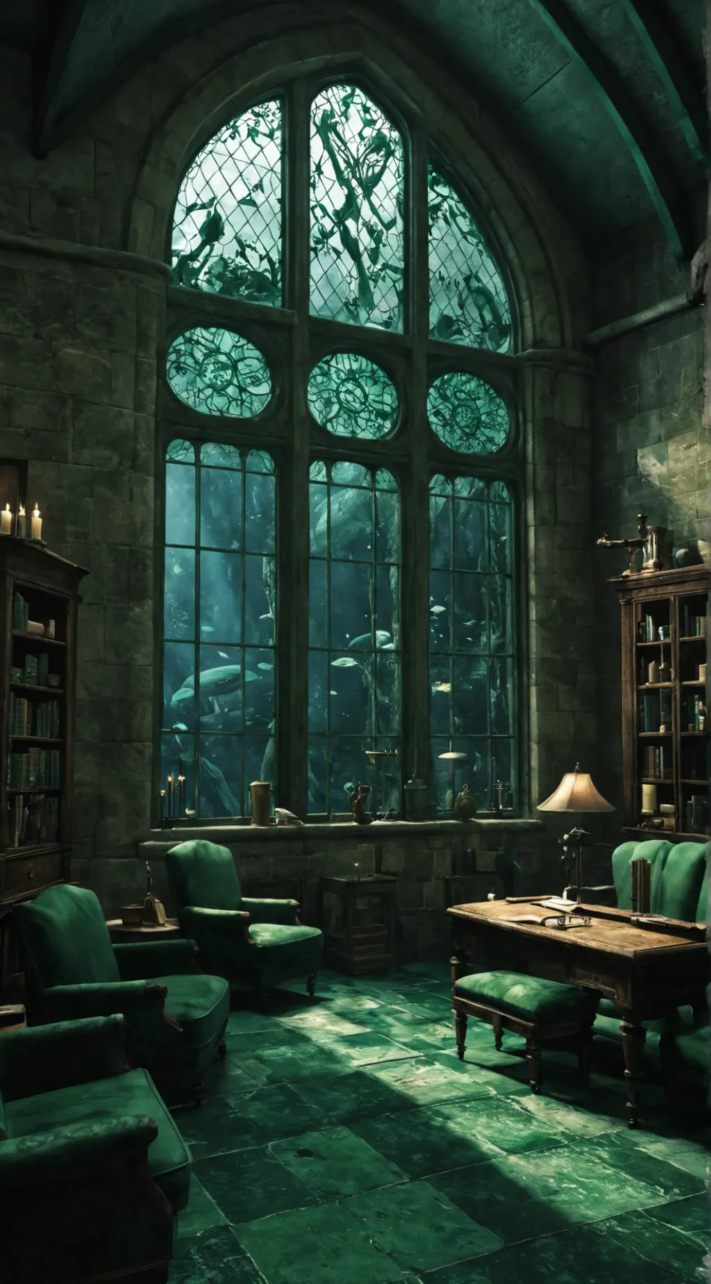 ai character: A Slytherin Story background