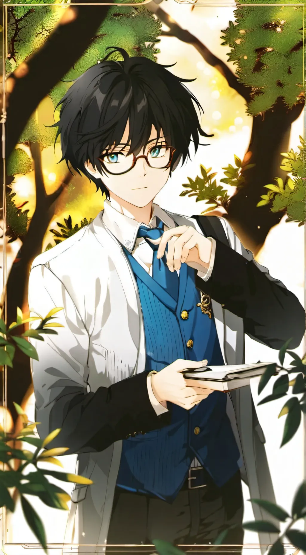 ai character: Nikolai (BL) background