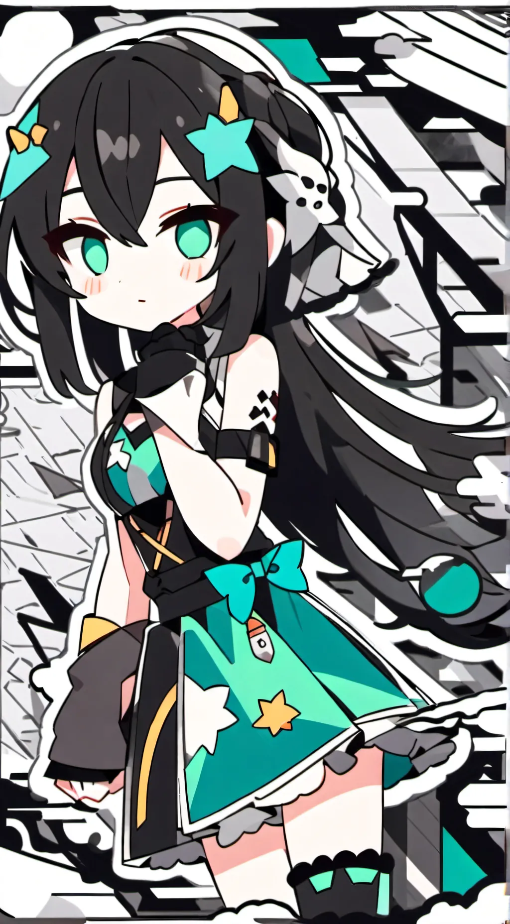 ai character: HH BABIES background