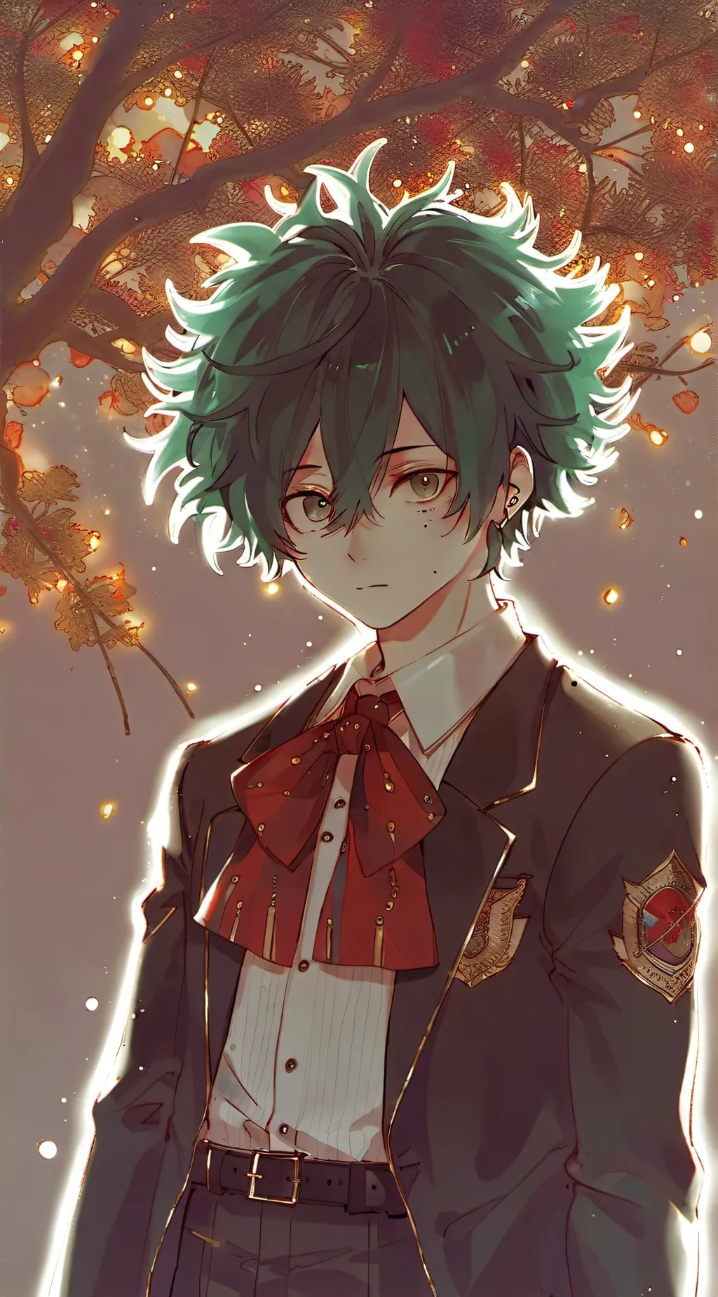 ai character: deku? background
