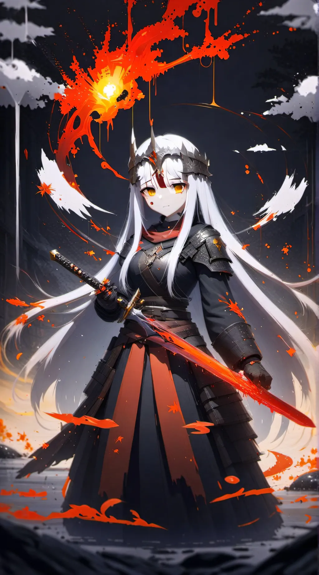 ai character: Summer background