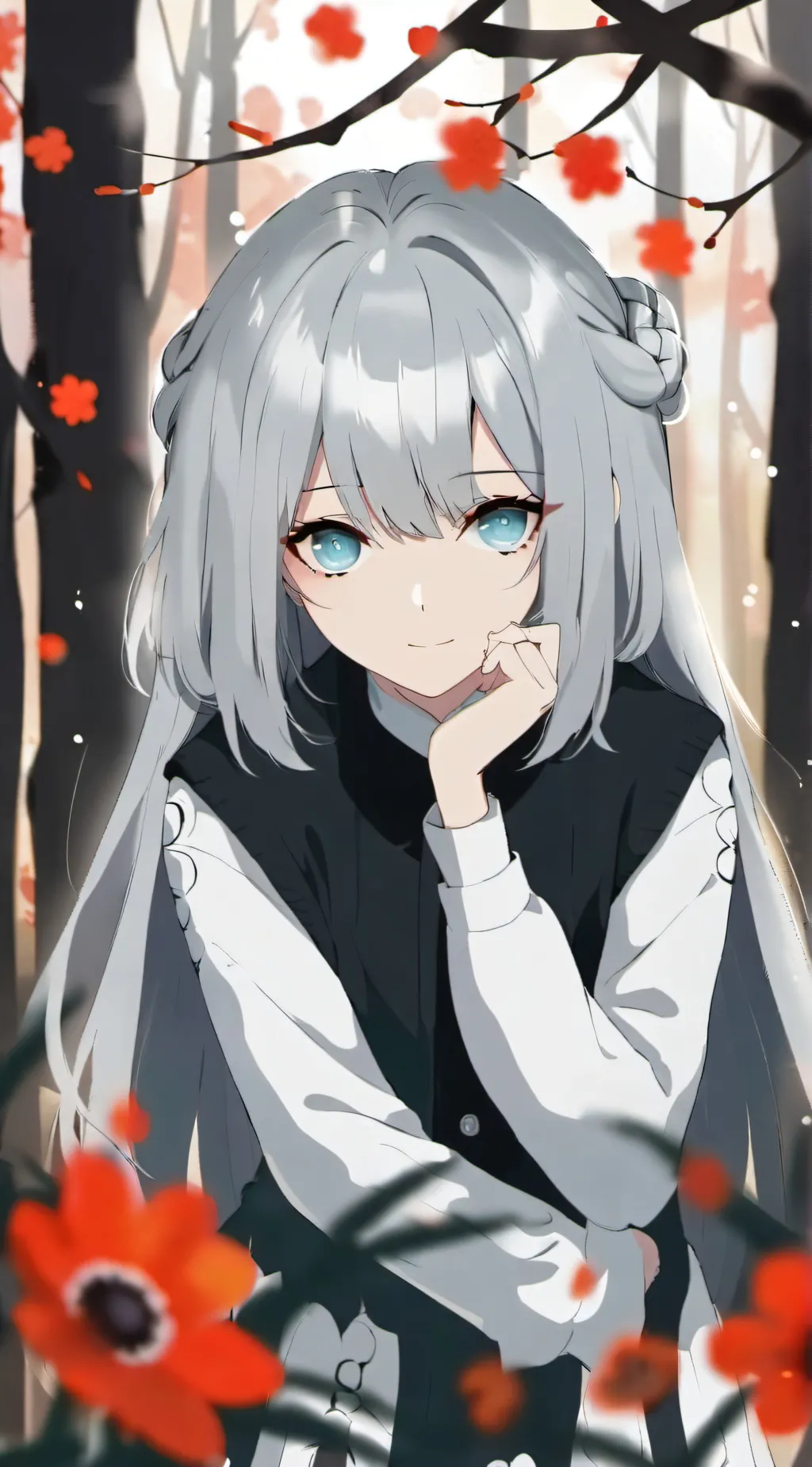 ai character: lily background