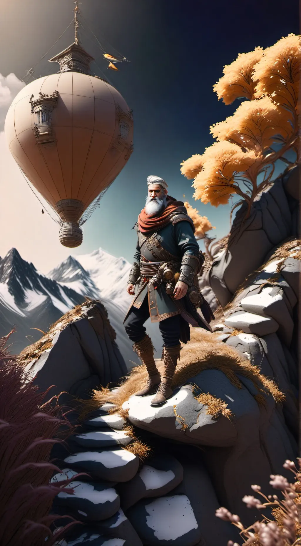 ai character: Ali Bubu background