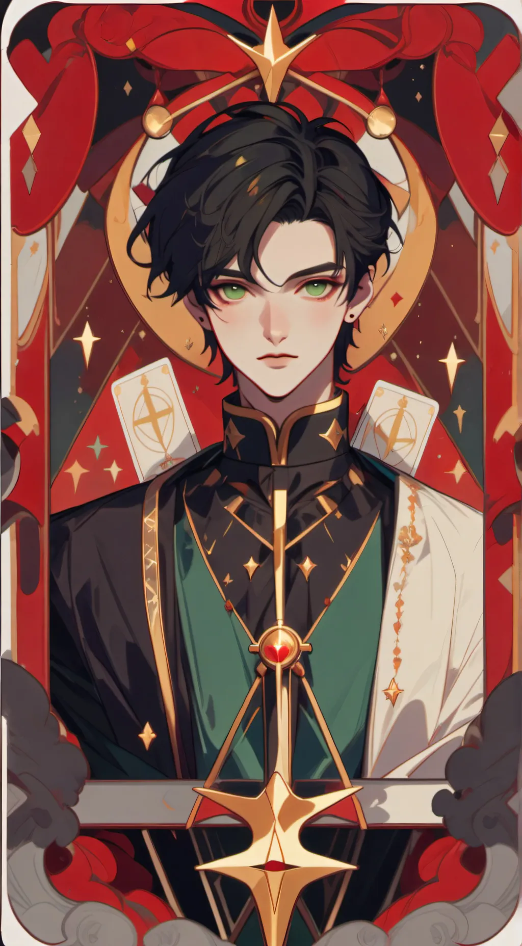 ai character: Darin background