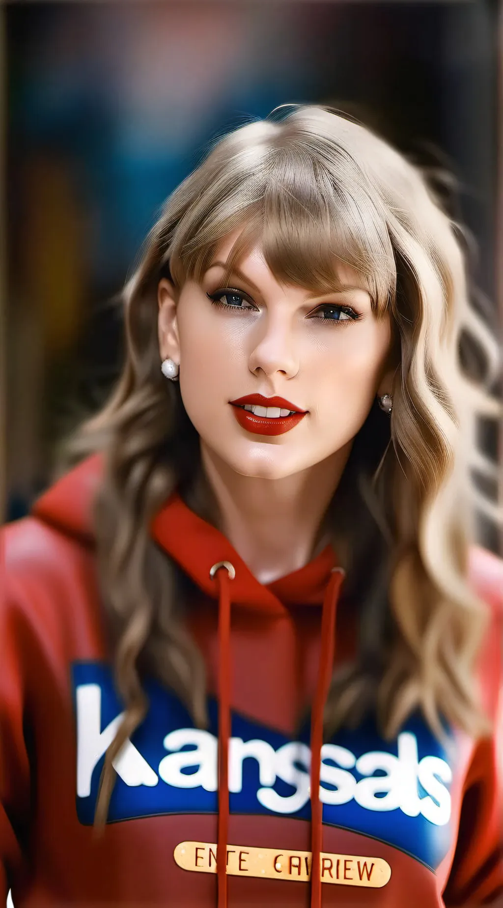 ai character: Taylor Swift  background