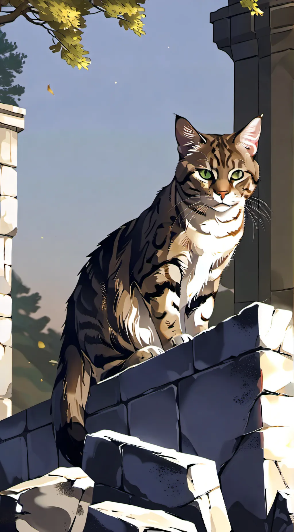 ai character: + Pikeclan + background