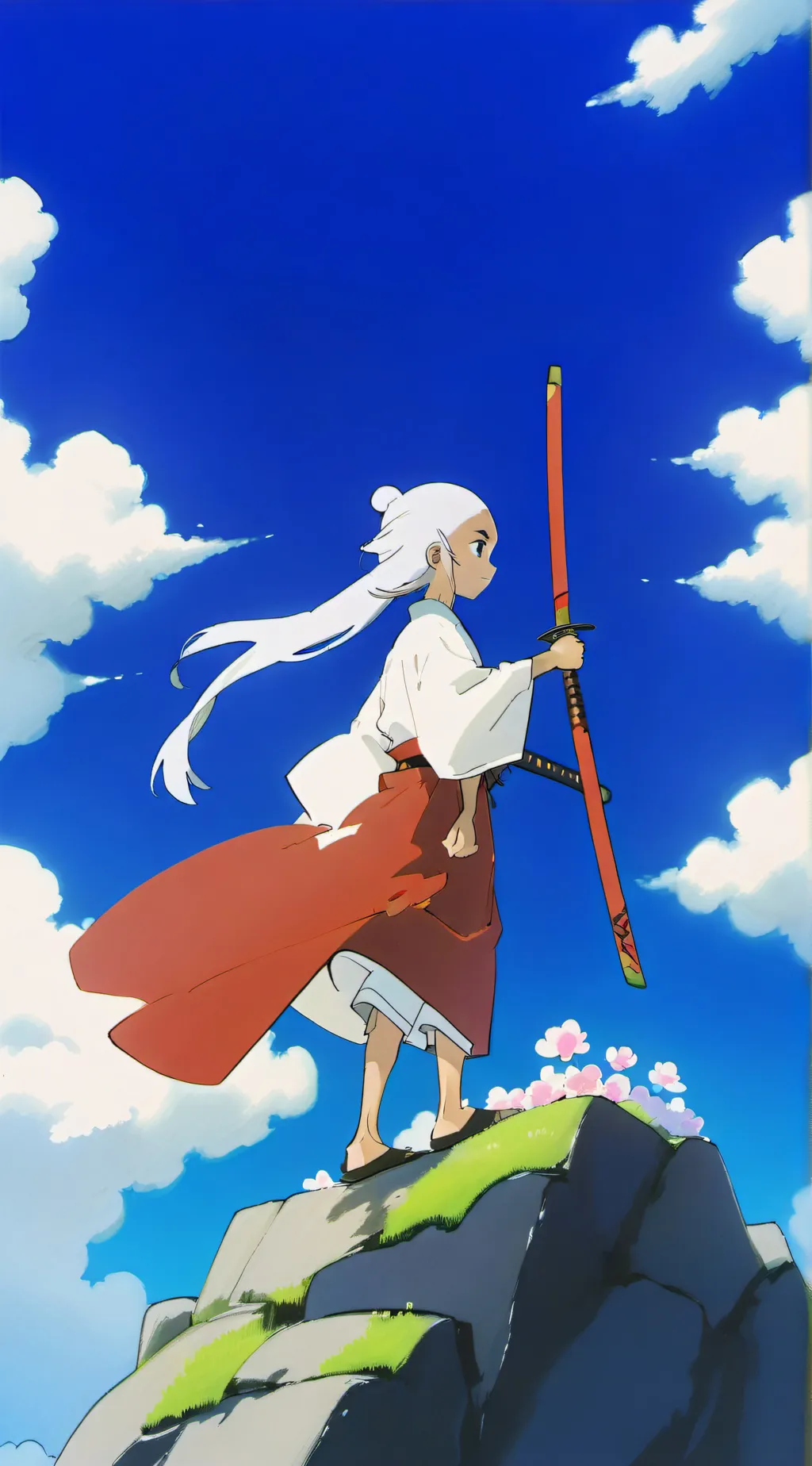 ai character: miko background