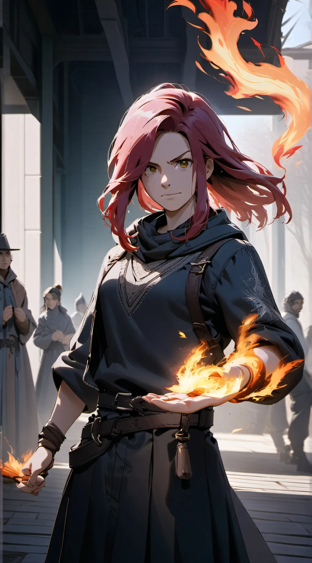 ai character: Amira background
