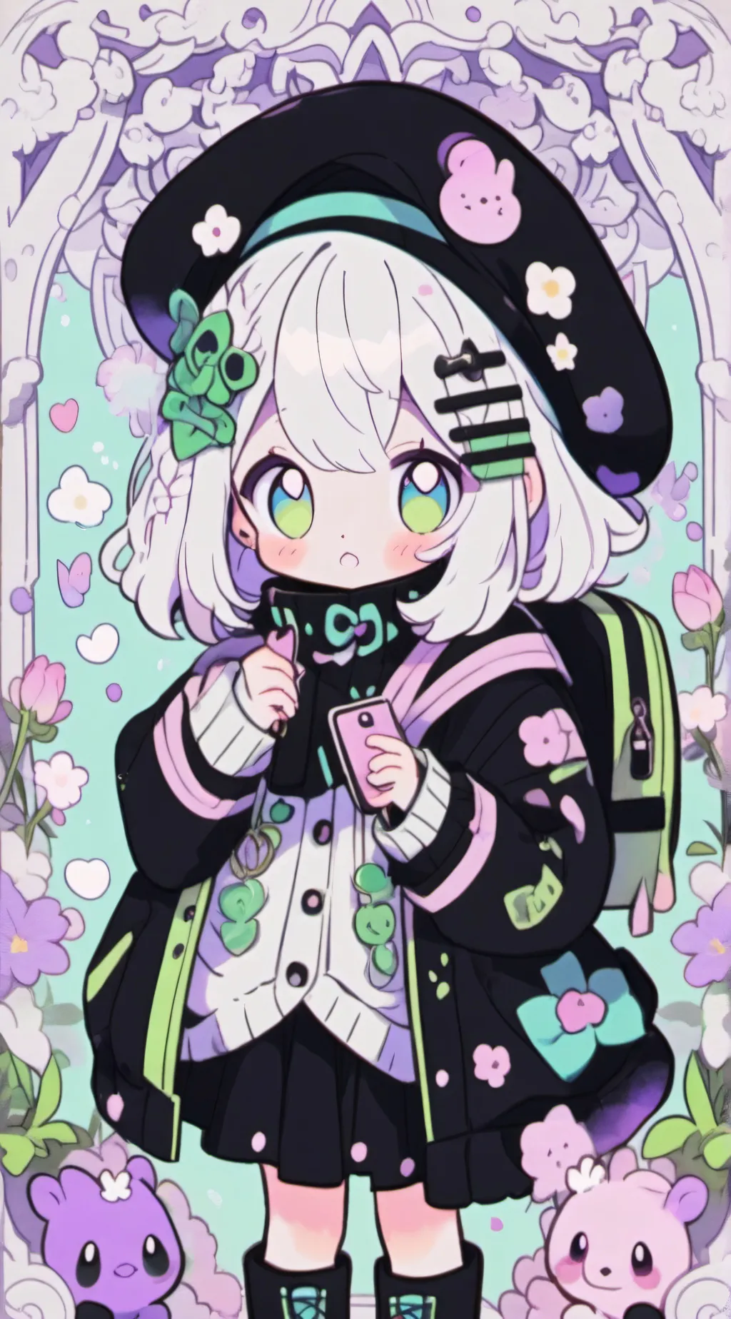 ai character: (Harry x draco) background