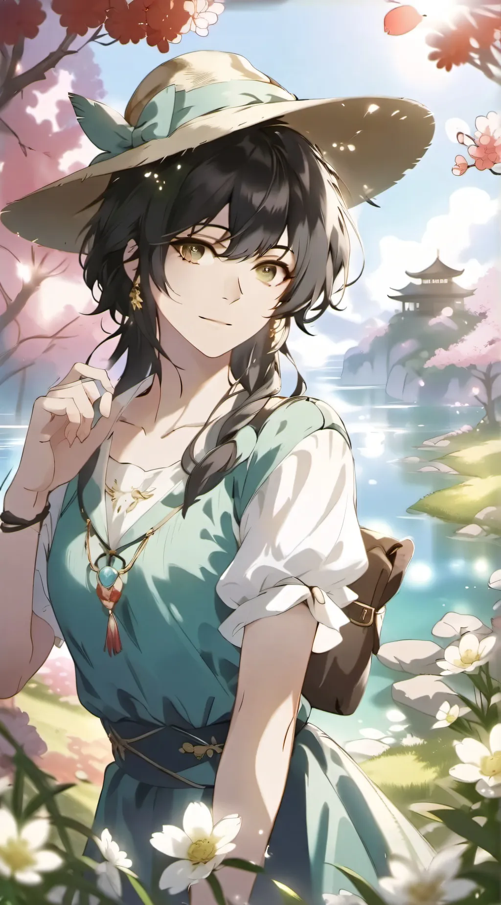 ai character: @Ariana  background
