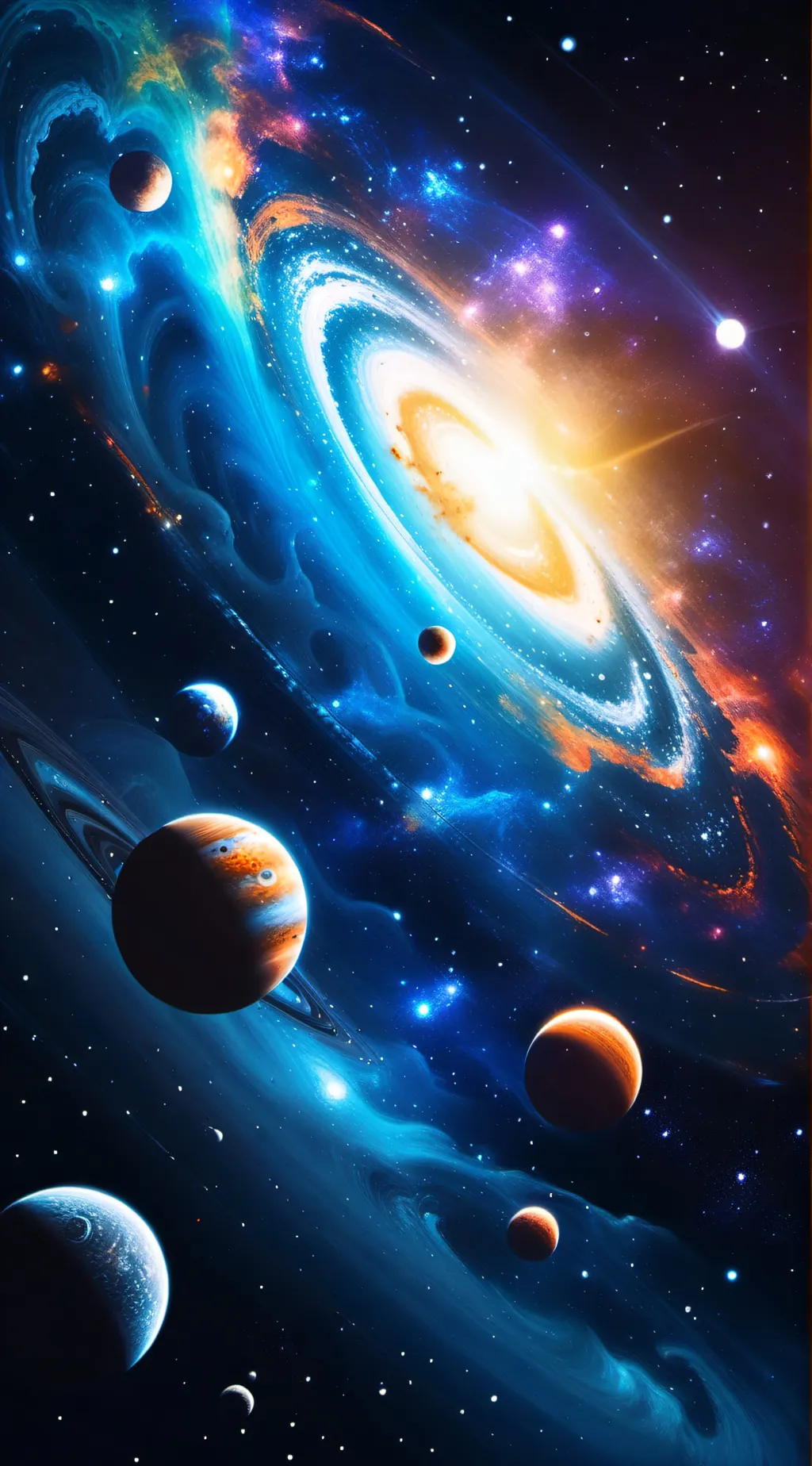 ai character: Solar Balls background