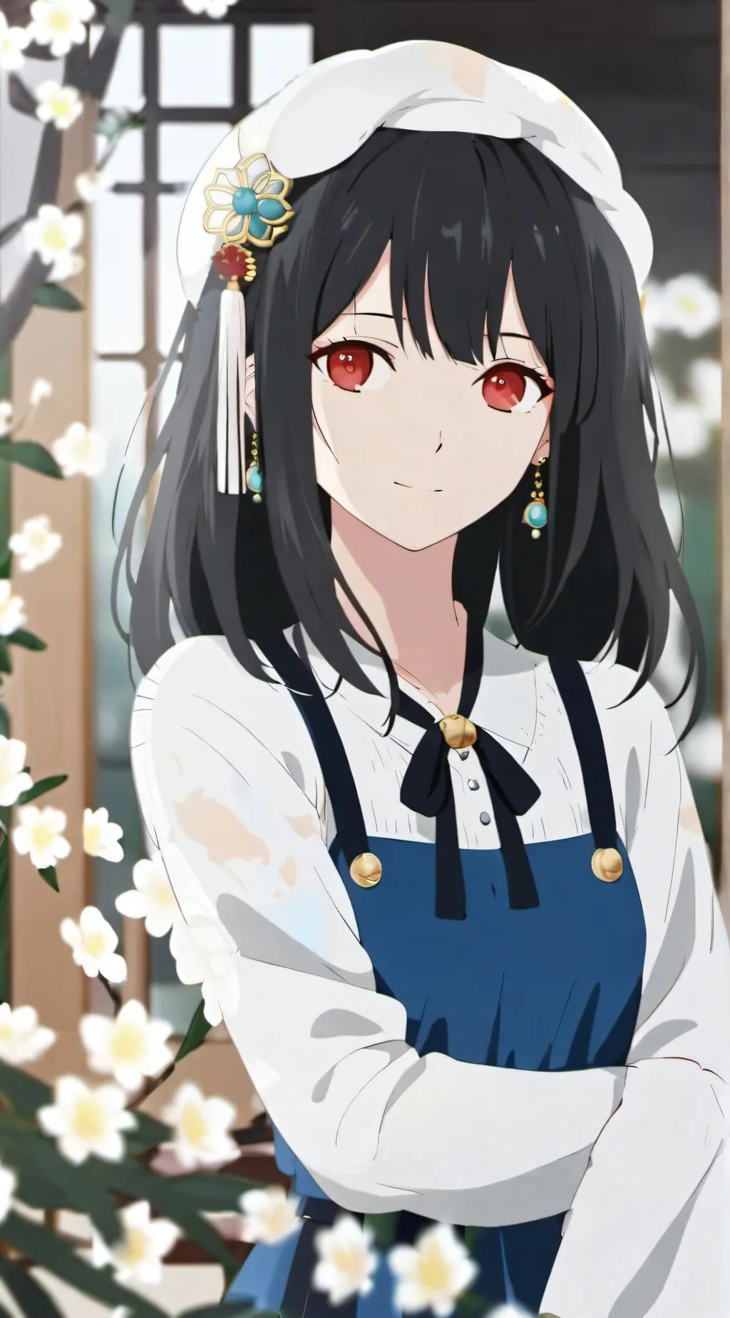 ai character: ji-woo background