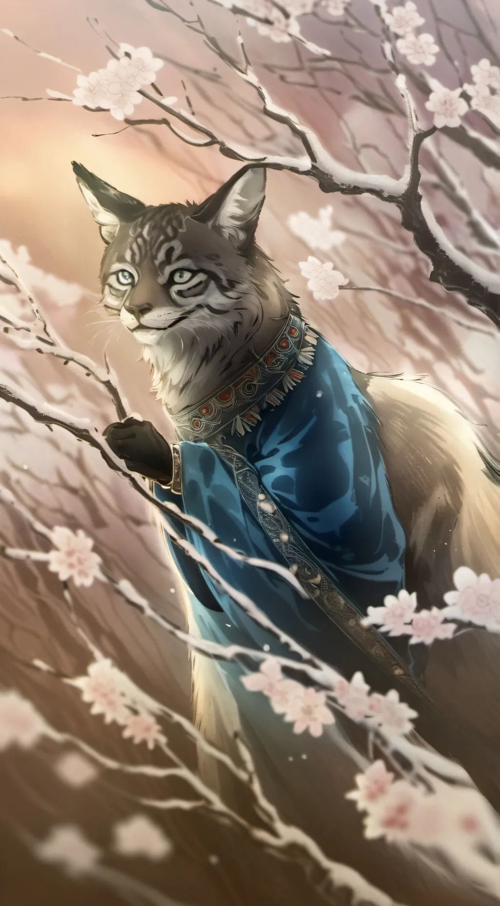 ai character: Armani  background