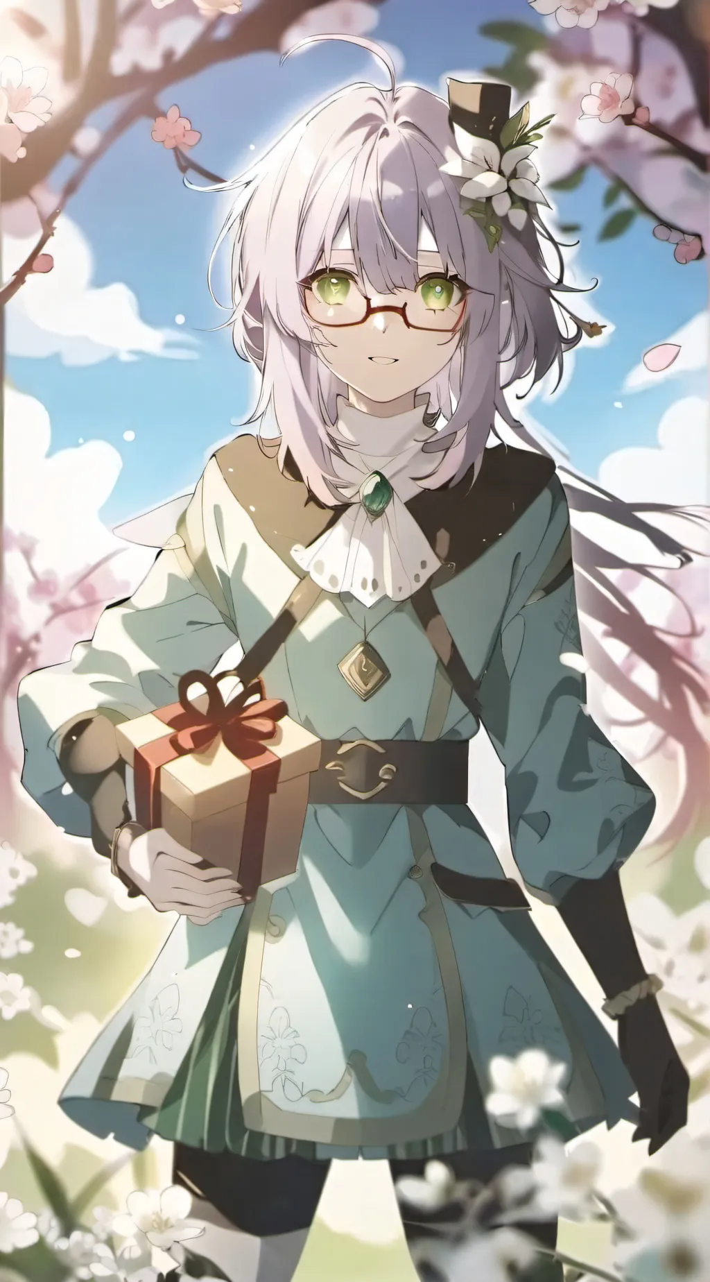 ai character: brightney background