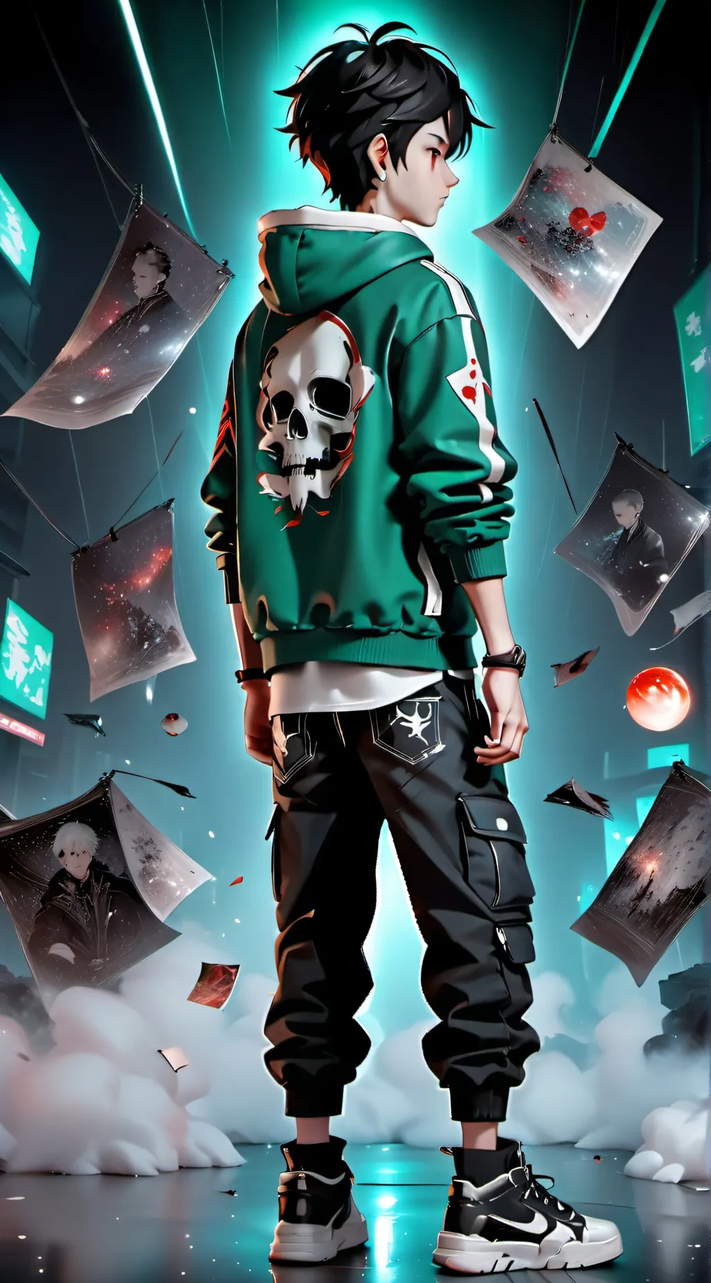 ai character: Geo background